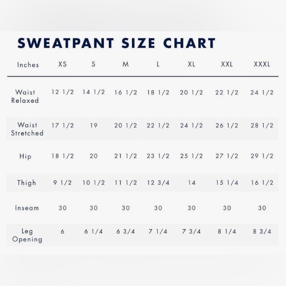 TOMMY Hilfiger Sweatpants Jogger XXL White Soft Fleece - Picture 10 of 10